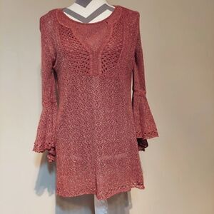 Chico's Peasant Style Pullover with Tank